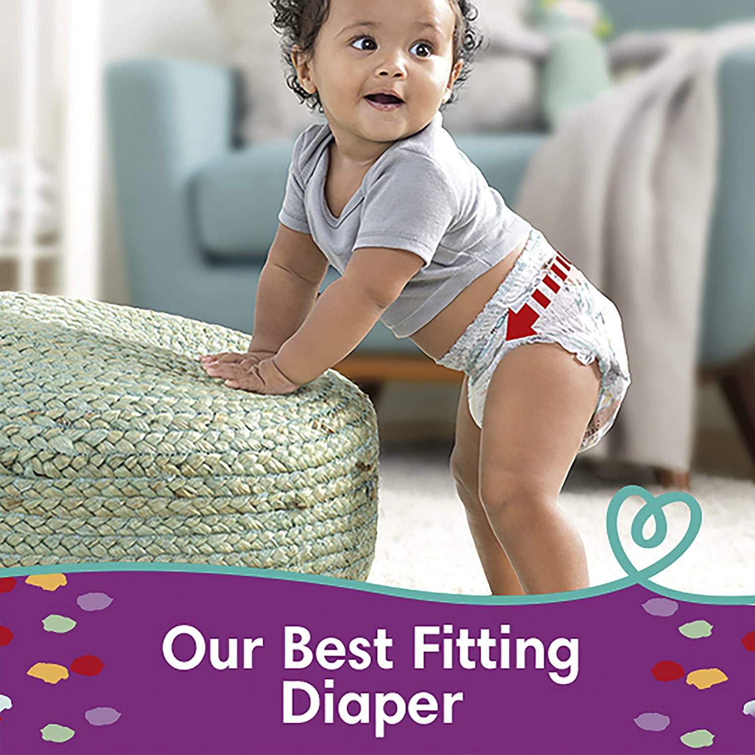 Diapers Size 5, 128 Count - Pampers Pull On Cruisers 360° Fit Disposable Baby Diapers with Stretchy Waistband, (Packaging & Prints May Vary) - Image 2
